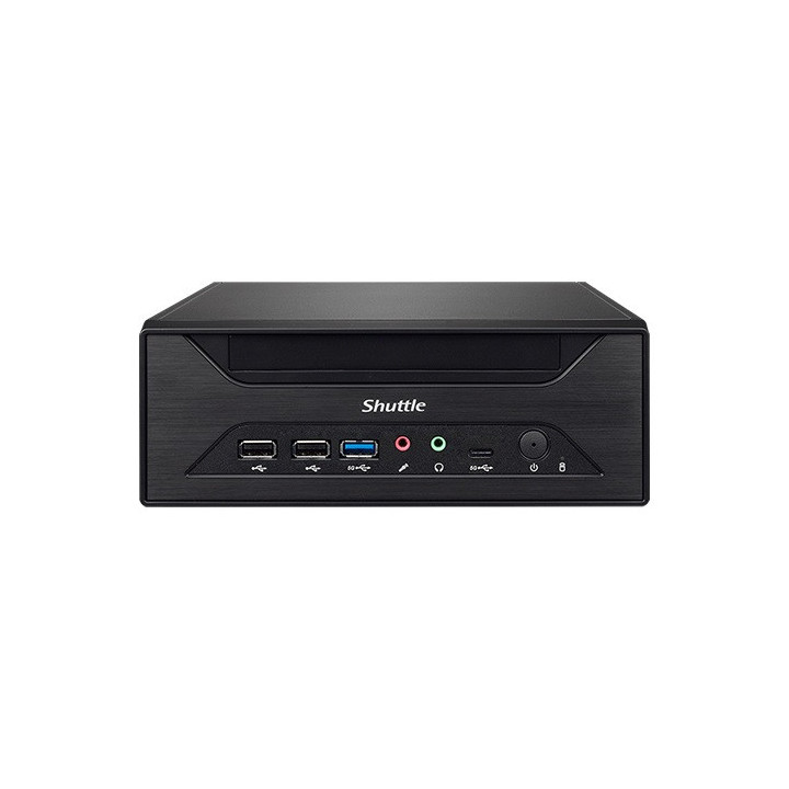Shuttle XH610 barebone PC de 3,5L Preto Intel H610 LGA 1700