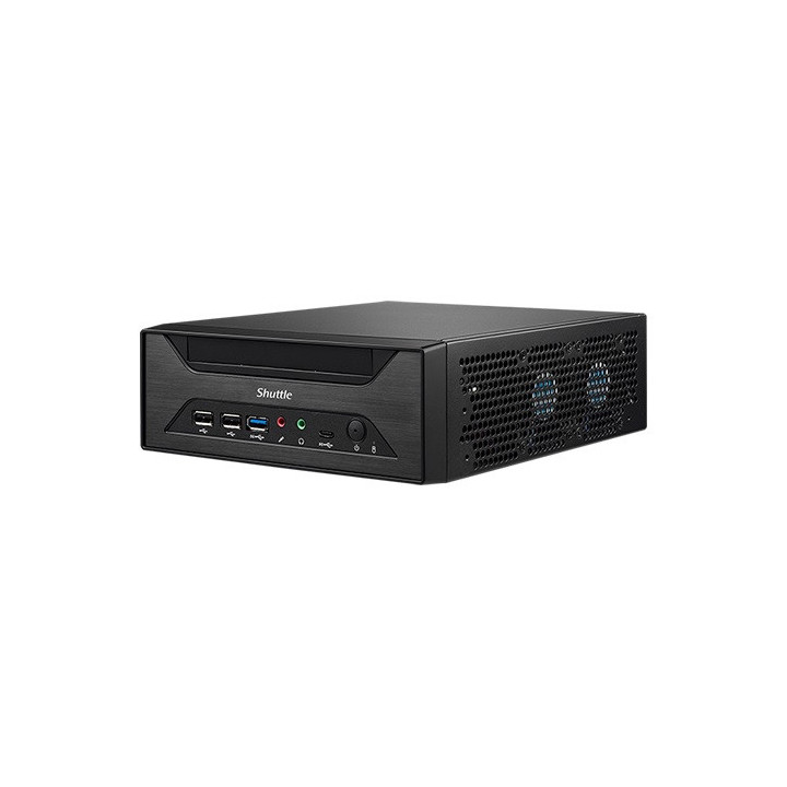 Shuttle XH610 barebone PC de 3,5L Preto Intel H610 LGA 1700