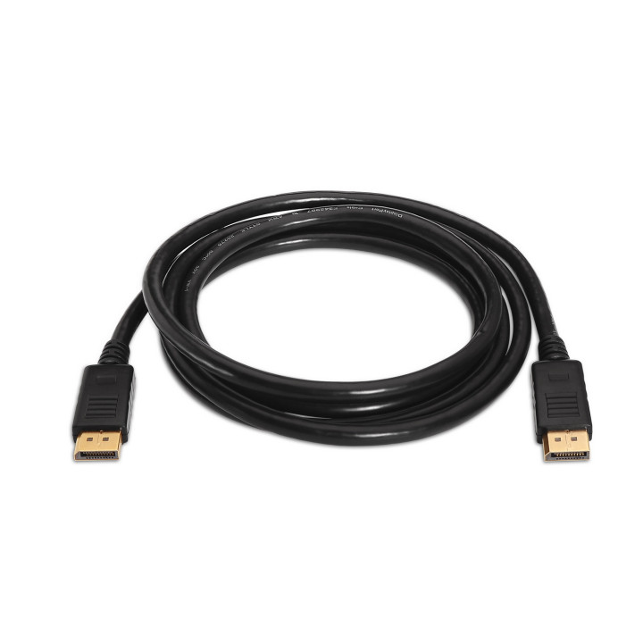AISENS A124-0129 cabo DisplayPort 2 m Preto