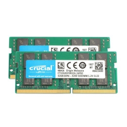 Memória Crucial SO-DIM 64GB (2x32GB) DDR4 3200MHz