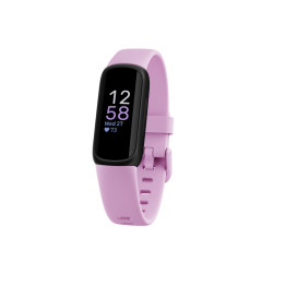 Fitbit Inspire 3 Rastreador de atividade Preto, Lilás