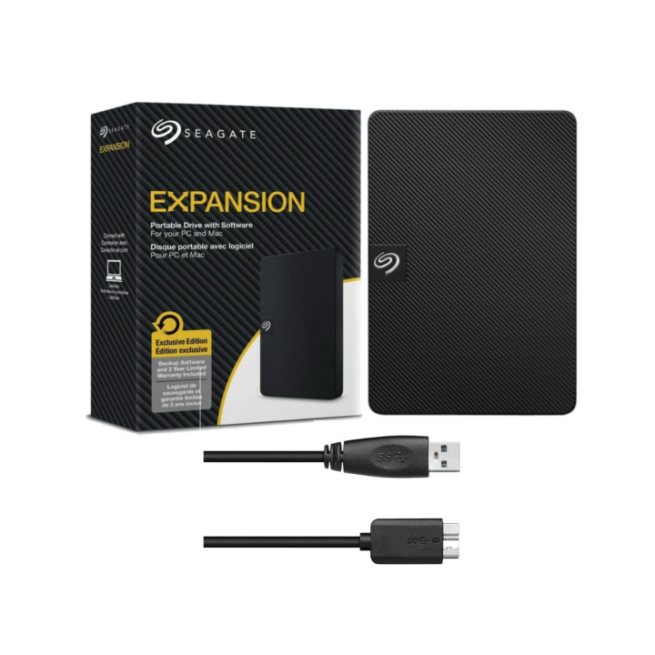 Disco Externo Seagate STKM1000400 1TB 2.5'' USB 3.0 Preto