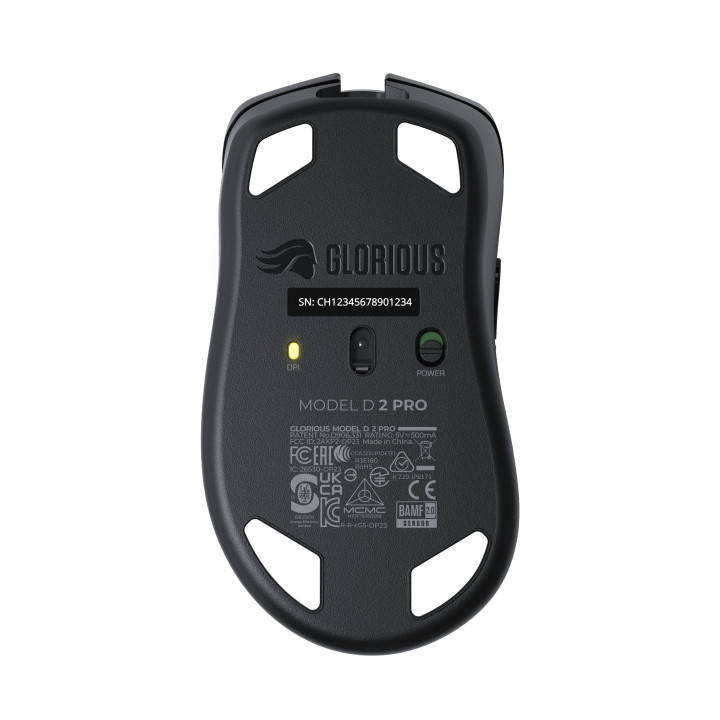 Rato Gaming Glorious Model D 2 PRO Wireless 1K Polling Preto