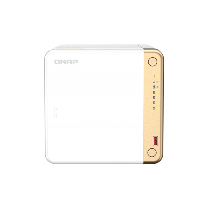 QNAP TS-462-2G servidor NAS e de armazenamento Tower Ethernet LAN Branco N4505