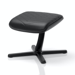 noblechairs NBL-FR-PU-BLK descanso para pés Preto