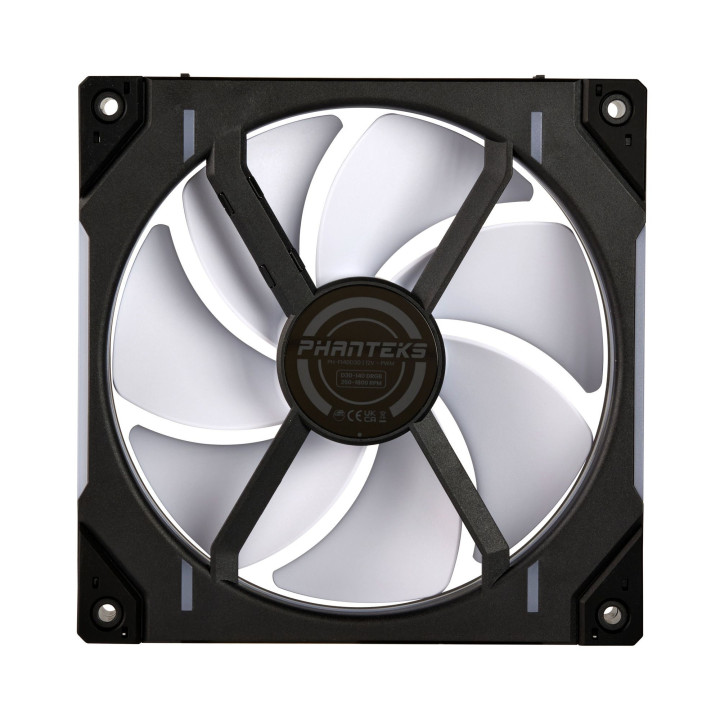 Ventoinha Phanteks D30 PWM D-RGB Preto Pack 3 - 140mm