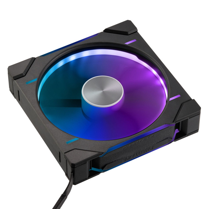 Ventoinha Phanteks D30 PWM reverse Airflow D-RGB Preto - 140mm