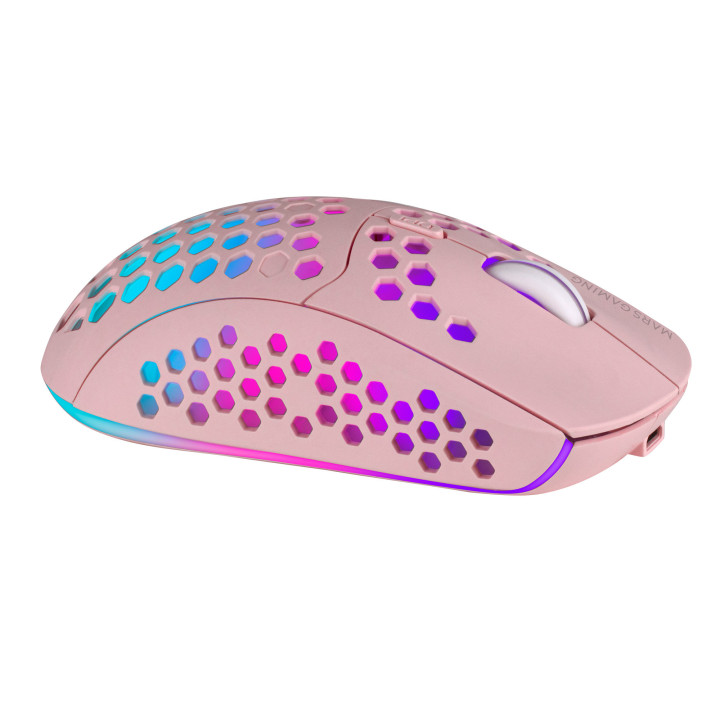 Mars Gaming MMW3P rato Mão direita RF Wireless Ótico 3200 DPI
