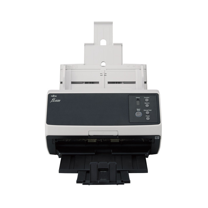 Fujitsu FI-8150 ADF + scanner de alimentação manual 600 x 600 DPI A4 Preto, Cinzento