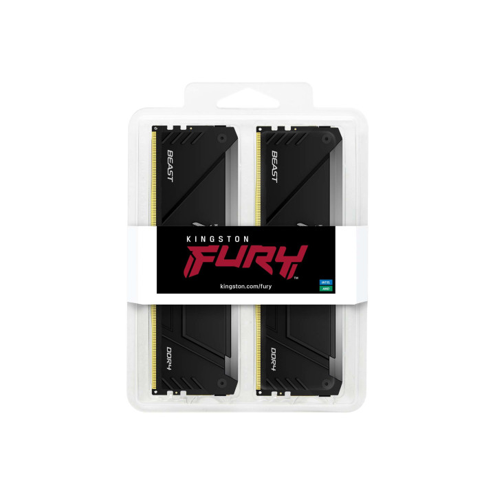 Kingston Technology FURY Beast RGB módulo de memória 32 GB 2 x 16 GB DDR4 3200 MHz