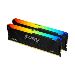 Kingston Technology FURY Beast RGB módulo de memória 16 GB 2 x 8 GB DDR4 3200 MHz