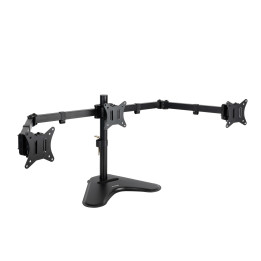 TooQ DB1704TN-B montagem e suporte para monitores 68,6 cm (27") Preto Secretária