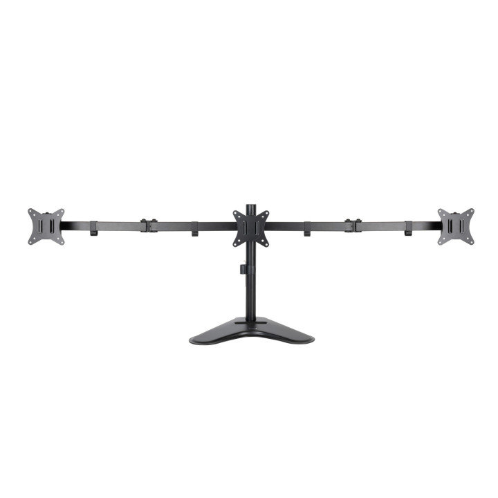 TooQ DB1704TN-B montagem e suporte para monitores 68,6 cm (27") Preto Secretária