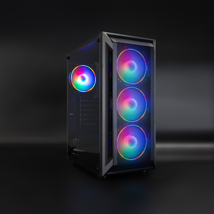TooQ Ragnärok Midi Tower Preto