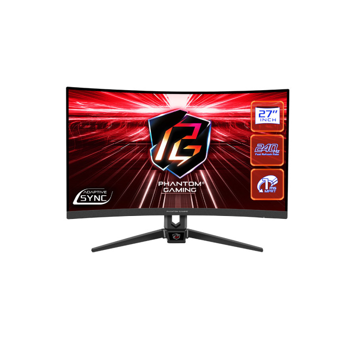 Asrock PG27F15RS1A monitor de ecrã 68,6 cm (27") 1920 x 1080 pixels Full HD Preto