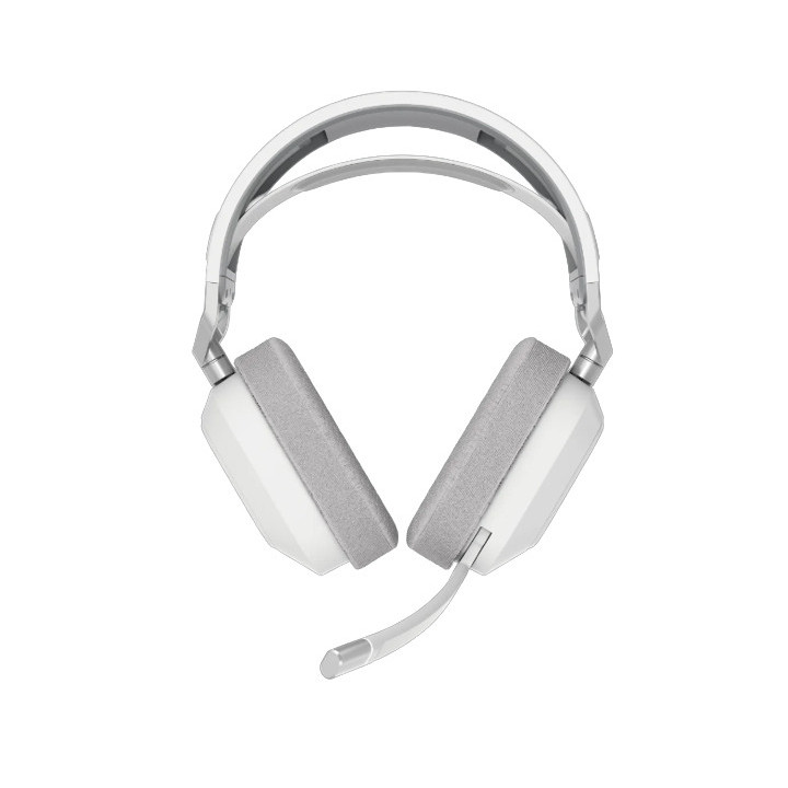 Corsair CA-9011296-EU auscultador Auscultadores Sem fios Fita de cabeça Jogos Bluetooth Branco