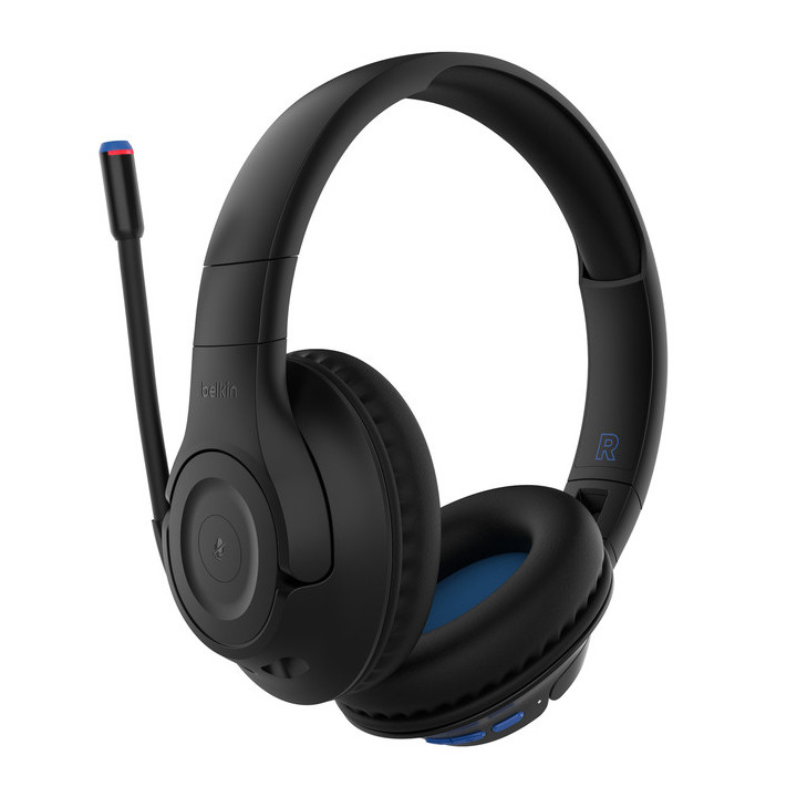 Belkin SOUNDFORM INSPIRE Auscultadores Com fios e sem fios Fita de cabeça Chamadas Música USB Type-C Bluetooth Preto