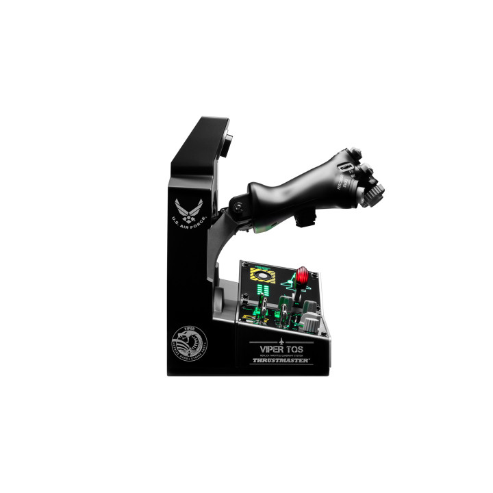 Thrustmaster VIPER TQS MISSION PACK Preto USB Joystick + alavanca de controlo do motor PC