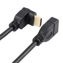 Ewent EC1339 cabo HDMI 0,15 m HDMI Type A (Standard) Preto
