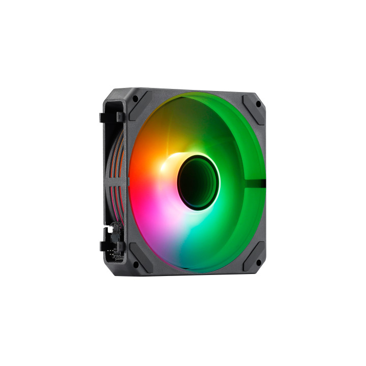 ABYSM Arclight 2.0 ARGB Caixa de computador Ventoinha 12 cm Preto 3 unidade(s)