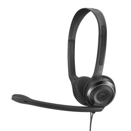 Sennheiser PC 8 USB Auscultadores Com fios Fita de cabeça Escritório Call center USB Type-A Preto