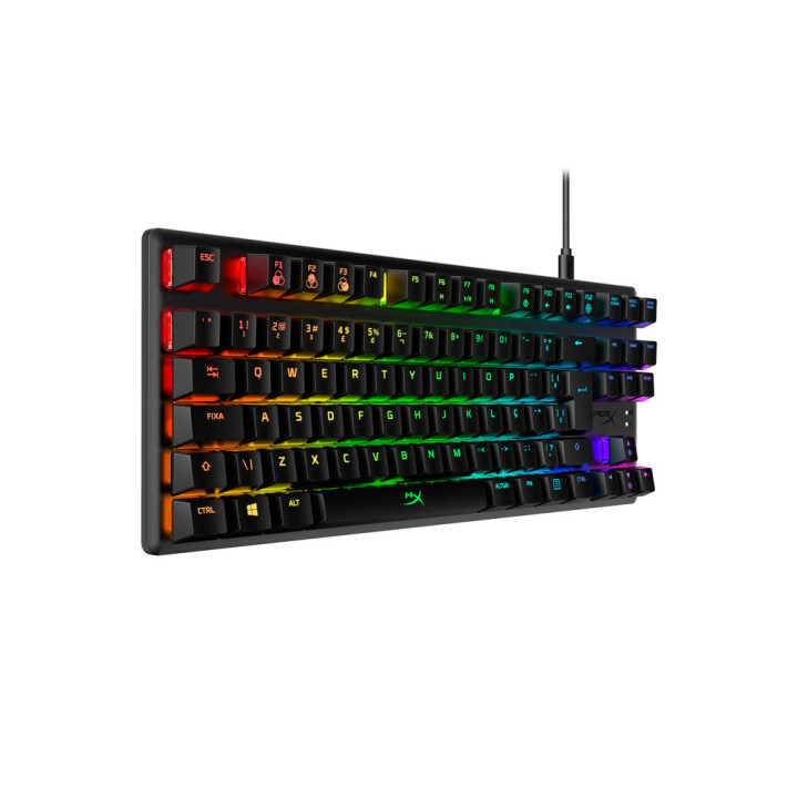 Teclado Mecânico HyperX Alloy Origins Core RGB Gaming PT-BR HyperX Red Switches