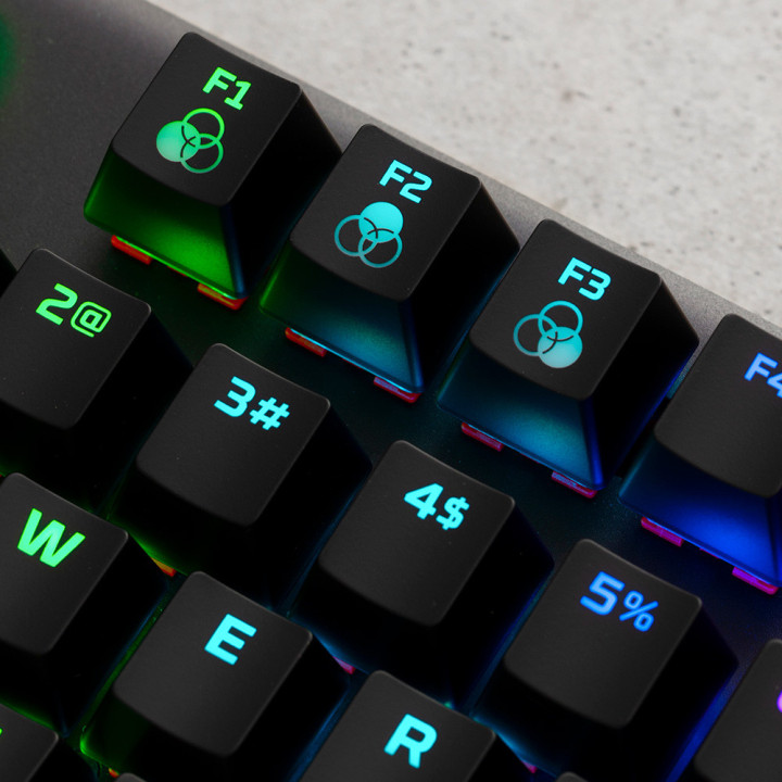Teclado Mecânico HyperX Alloy Origins Core RGB Gaming PT-BR HyperX Red Switches