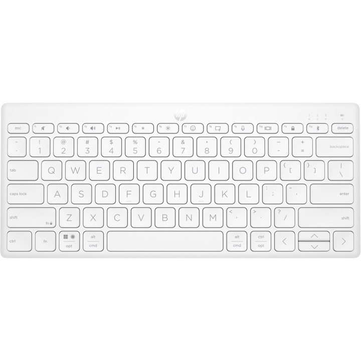 Teclado HP 350 Bluetooth Compacto para Vários Dispositivos Banco