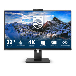 Philips P Line 329P1H 00 LED display 80 cm (31.5") 3840 x 2160 pixels 4K Ultra HD Preto