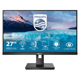 Philips S Line 275S1AE 00 LED display 68,6 cm (27") 2560 x 1440 pixels 2K Ultra HD LCD Preto