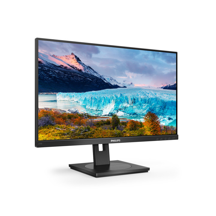 Philips S Line 275S1AE 00 LED display 68,6 cm (27") 2560 x 1440 pixels 2K Ultra HD LCD Preto