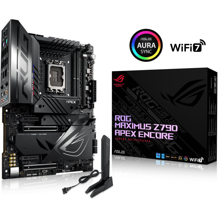 Motherboard ASUS ROG MAXIMUS Z790 APEX ENCORE Intel Z790 LGA 1700 WIFI 7 ATX