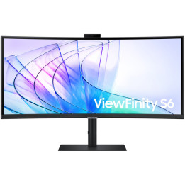 Monitor Curvo Samsung ViewFinity S34C652VAU 86,4cm (34") 3440 x 1440 pixels 4K Ultra HD LED Preto