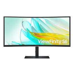 Samsung ViewFinity LS34C652UAUXEN monitor de ecrã 86,4 cm (34") 3440 x 1440 pixels 4K Ultra HD LED Preto