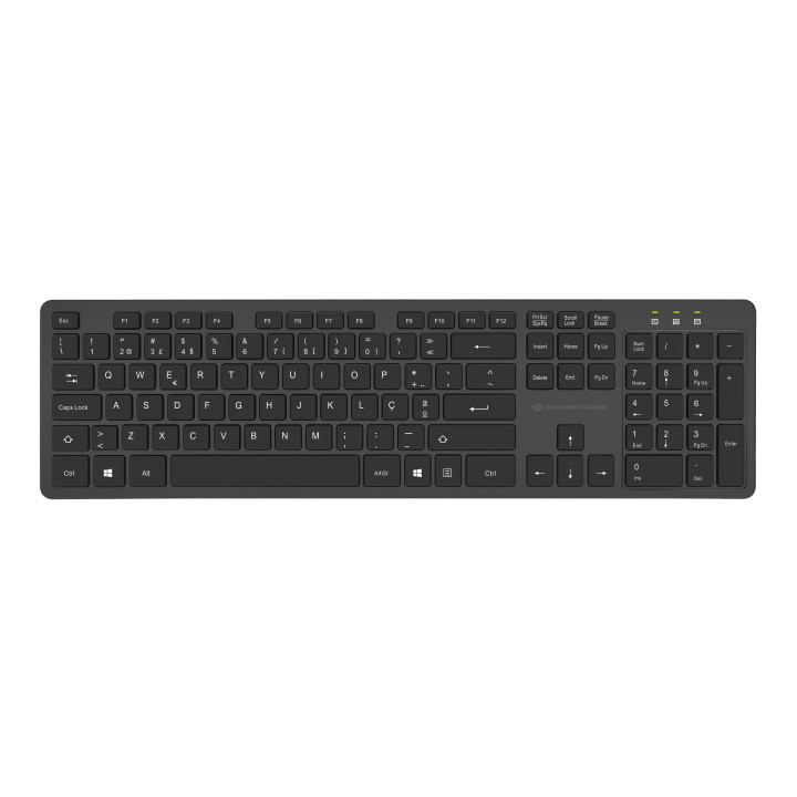 Conceptronic ORAZIO01PT teclado Rato incluído RF Wireless QWERTY Português Preto