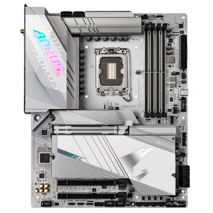 AORUS Z790 PRO X motherboard Intel Z790 LGA 1700 ATX
