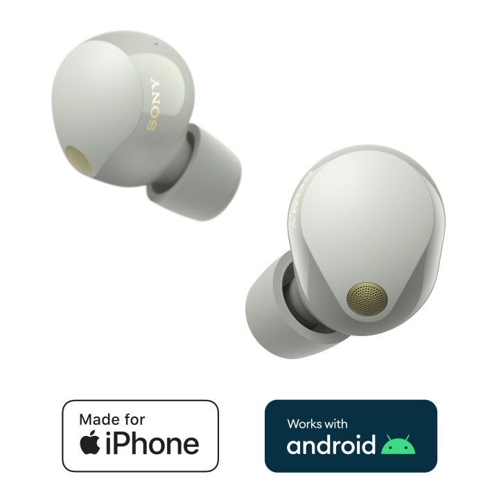 Sony WF-1000XM5 Auscultadores Sem fios Intra-auditivo Chamadas Música Bluetooth Prateado