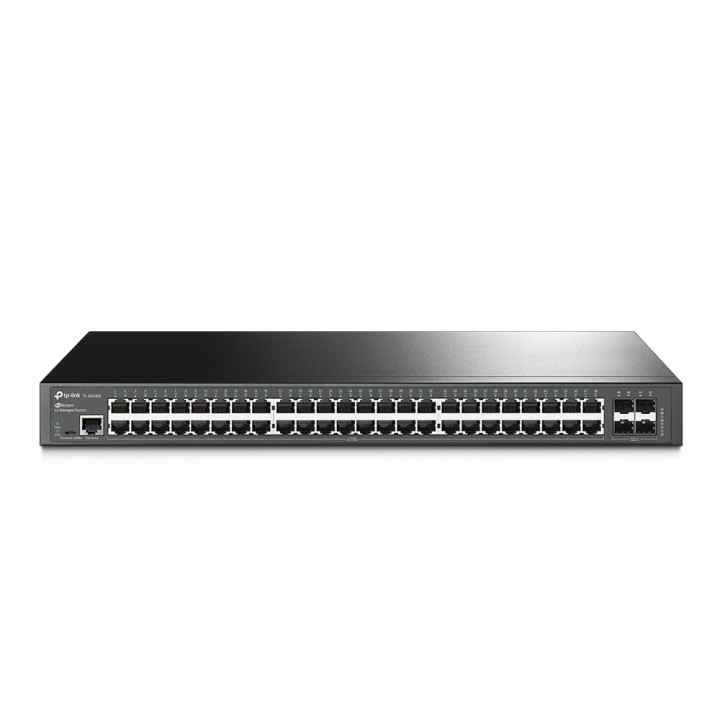 TP-Link TL-SG3452 switch de rede Gerido L2 L3 Gigabit Ethernet (10 100 1000) 1U Preto