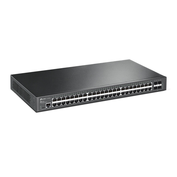 TP-Link TL-SG3452 switch de rede Gerido L2 L3 Gigabit Ethernet (10 100 1000) 1U Preto