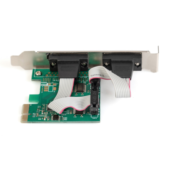 Digitus 2 x DB9 M placa adaptador de interface Interno Serial