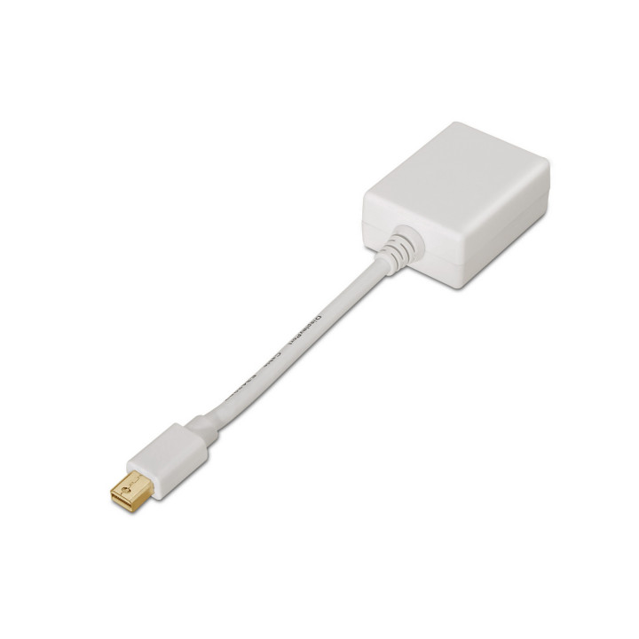 AISENS A125-0136 adaptador de cabo de vídeo 0,15 m Mini DisplayPort VGA Branco
