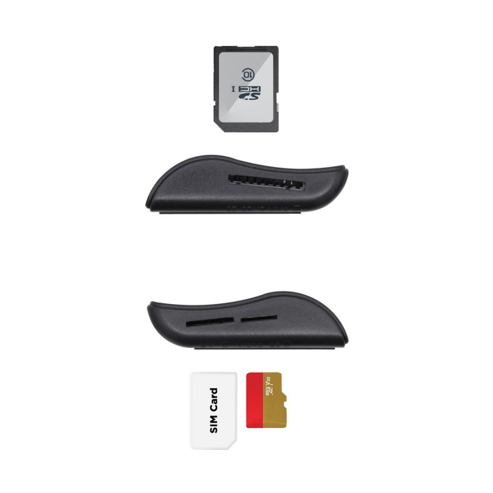 AISENS ASCR-SN02SD-BK leitor de controlo de acesso Leitor de controlo de acesso USB Preto