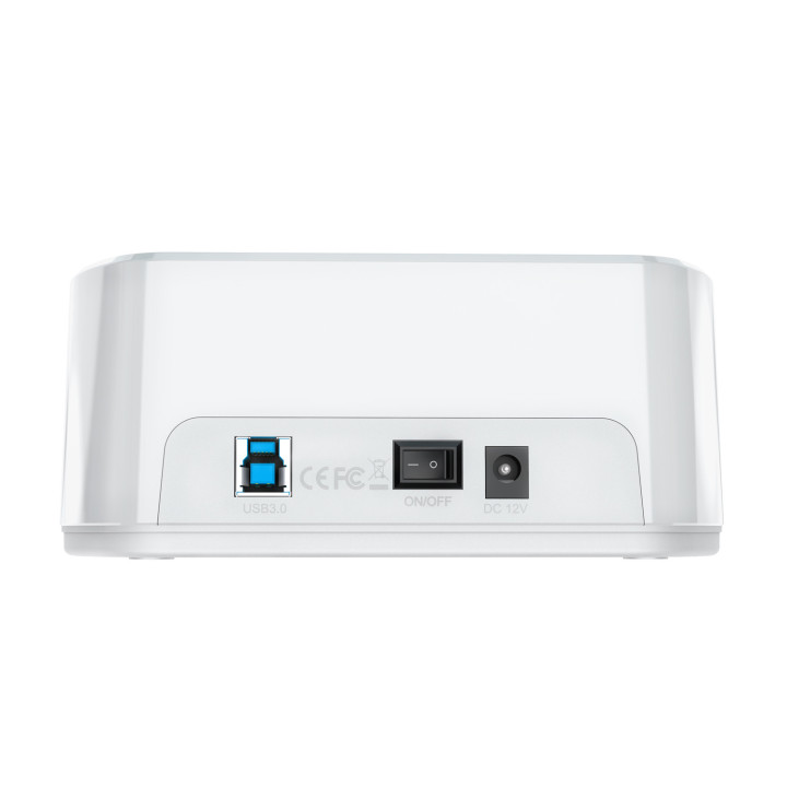 AISENS ASDS-D02W Docking Station para Discos Rígidos USB 3.2 Gen 1 (3.1 Gen 1) Type-B Branco