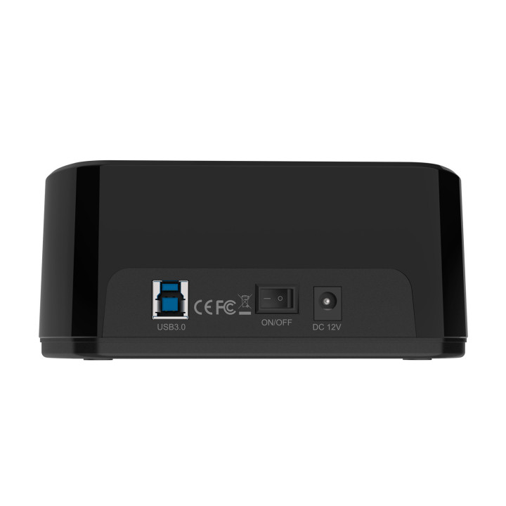 AISENS ASDS-D03B Docking Station para Discos Rígidos USB 3.2 Gen 1 (3.1 Gen 1) Type-B Preto