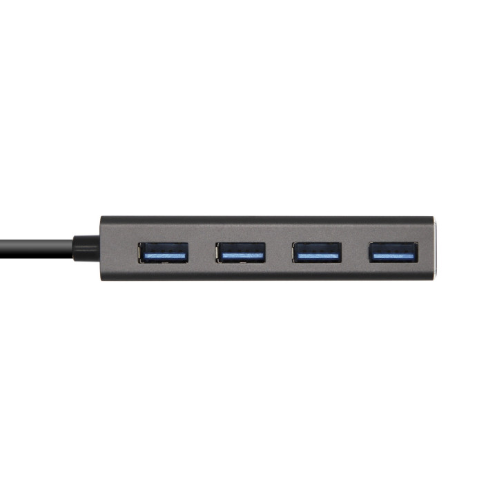 AISENS A109-0403 hub de interface USB 3.2 Gen 1 (3.1 Gen 1) Type-C 5000 Mbit s Antracite