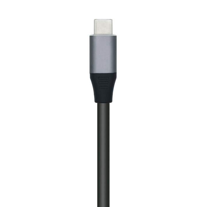 AISENS A109-0508 hub de interface USB 3.2 Gen 1 (3.1 Gen 1) Type-C 5000 Mbit s Cinzento