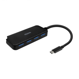 AISENS A109-0715 hub de interface USB 3.2 Gen 1 (3.1 Gen 1) Type-C 5000 Mbit s Preto