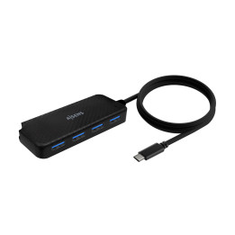 AISENS A109-0716 hub de interface USB 3.2 Gen 1 (3.1 Gen 1) Type-C 5000 Mbit s Preto
