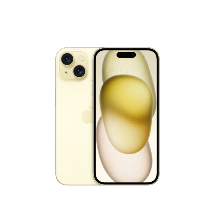 Apple iPhone 15 15,5 cm (6.1") Dual SIM iOS 17 5G USB Type-C 128 GB Amarelo