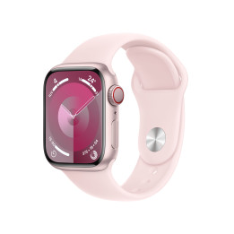 Apple Watch Series 9 41 mm Digital 352 x 430 pixels Ecrã táctil 4G Rosa Wi-Fi GPS